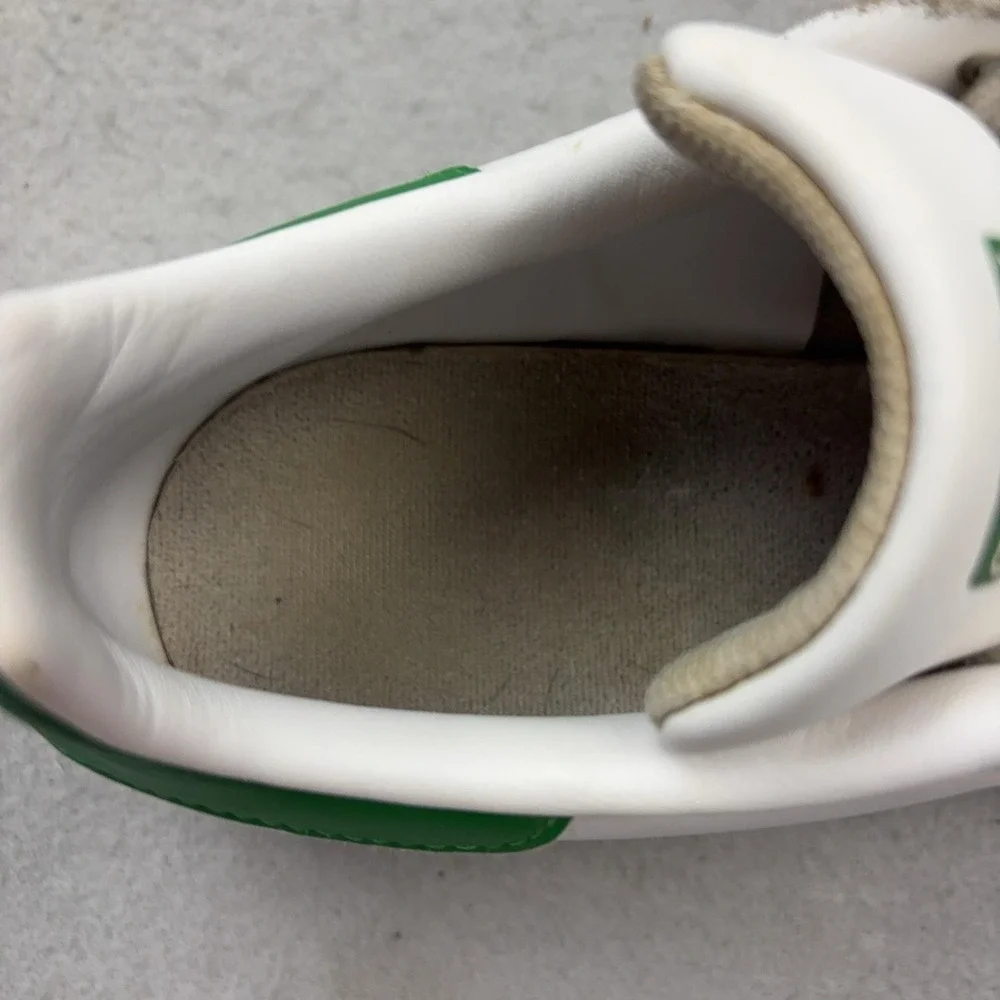 Adidas Stan Smith Shoes Womens Size 8 White Green Tennis Sneakers B24105
